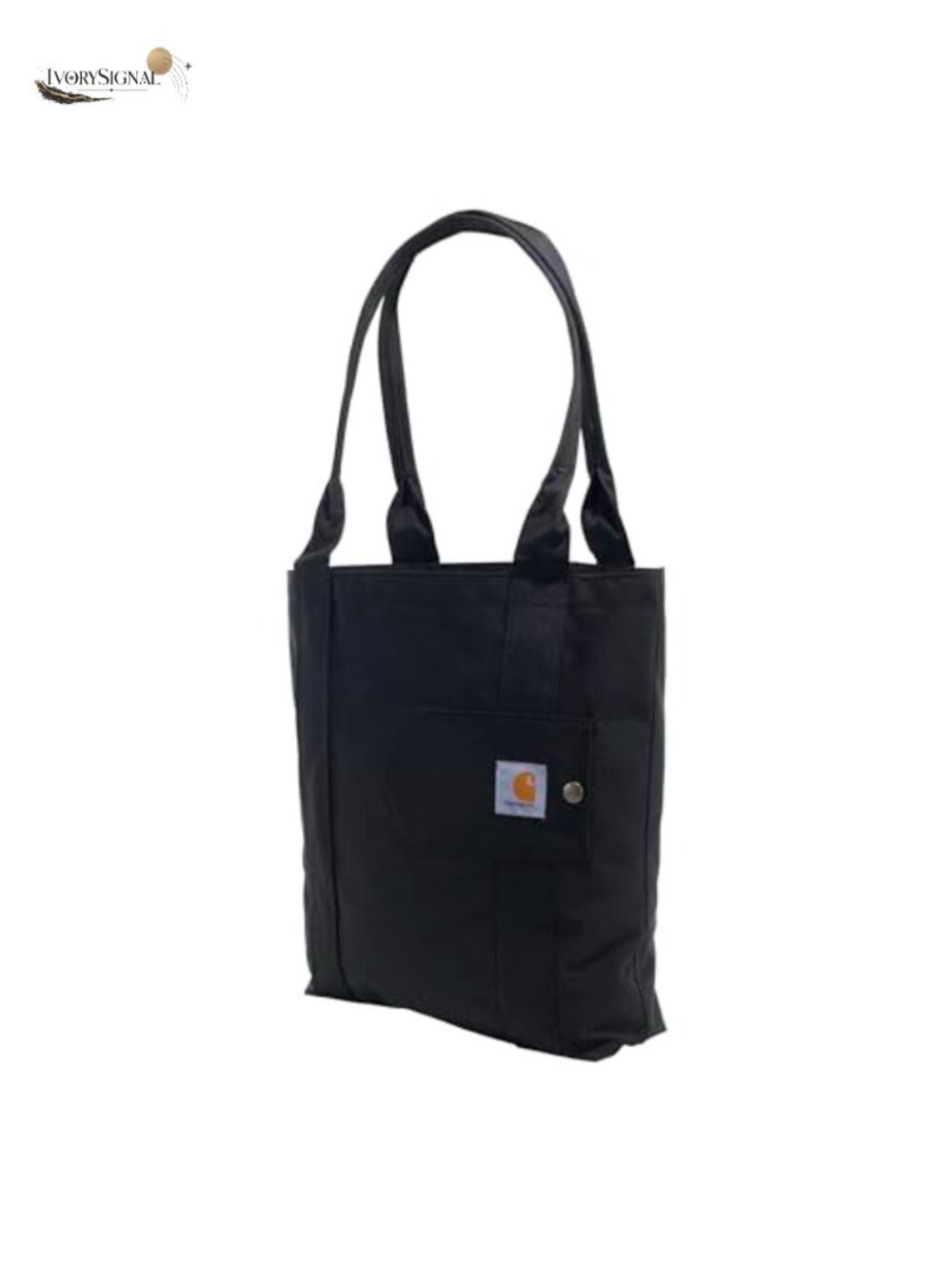 Sturdy Polyester Vertical Open Tote Bag with Water Repellent Finish, Shoulder